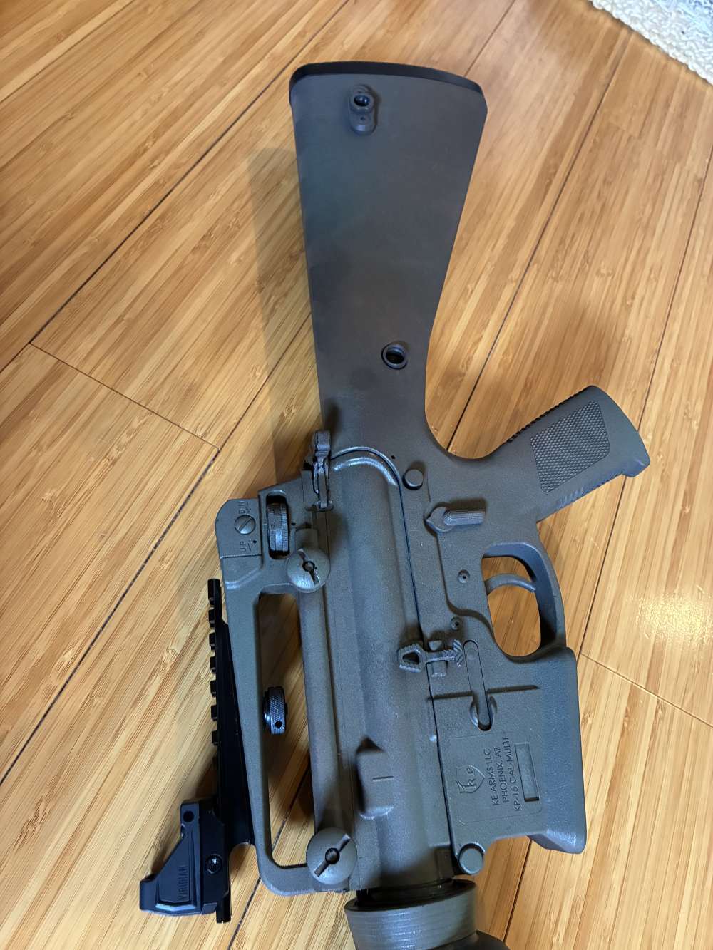 Dissipator Style Upgraded Retro AR-15 Budget Rifle KE Arms Lower PSA Upper-img-4