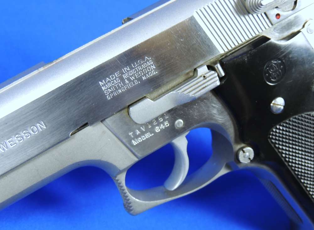 Smith & Wesson Model 645 45 ACP Pistol with Extra Magazines-img-4