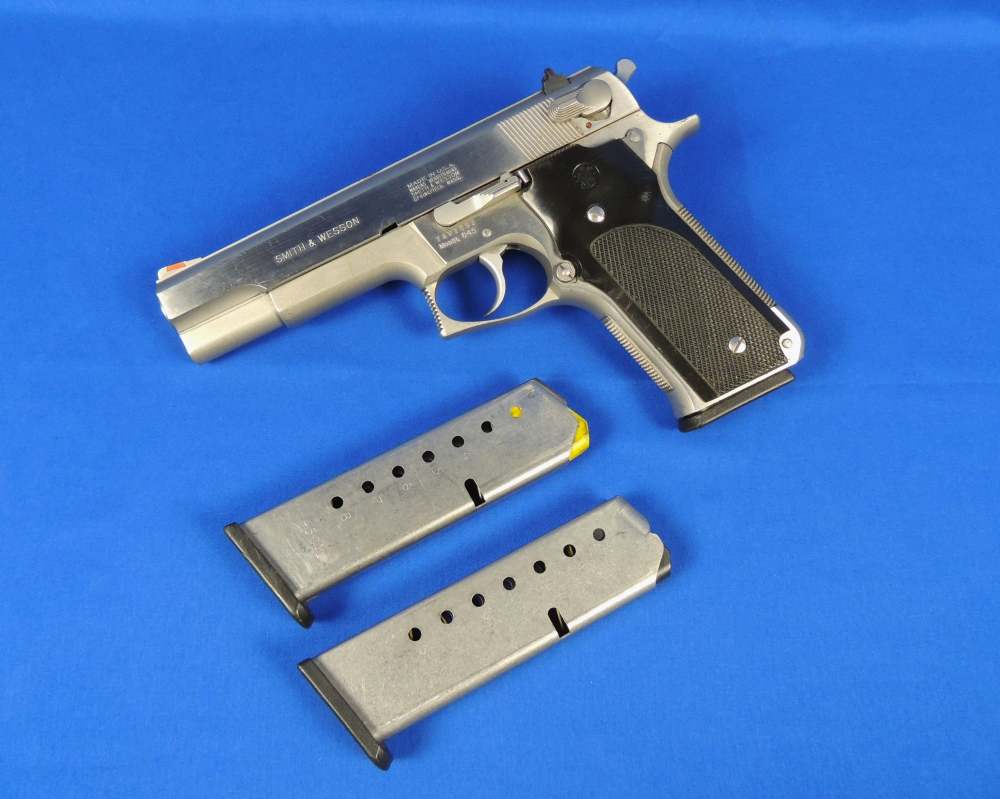 Smith & Wesson Model 645 45 ACP Pistol with Extra Magazines-img-0