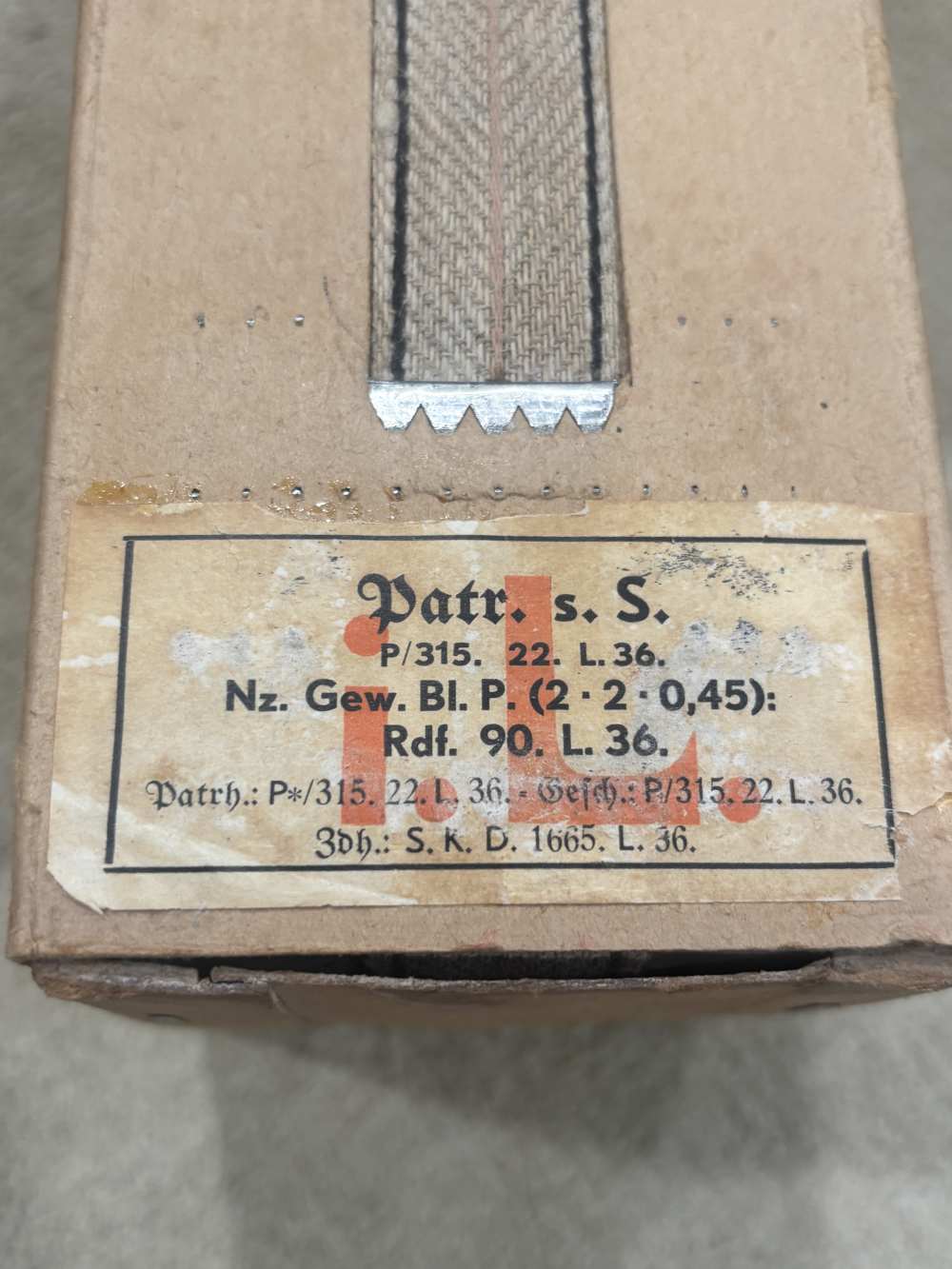 Pre War Pre WW2 German Battle Pack in Stripper Clips 1936-img-0