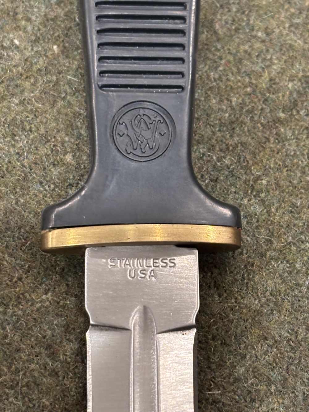 1980s Vintage - Smith & Wesson 6051 Boot Knife / Dagger - Excellent -img-1