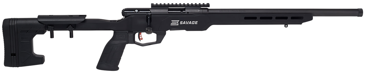 Savage Arms 70548 B Series Precision Full Size 22 Wmr 10+1 18" Matte Black-img-1