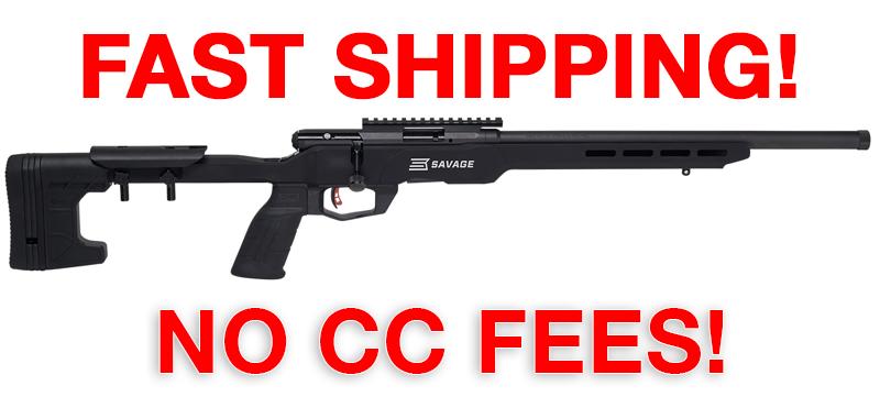 Savage Arms 70548 B Series Precision Full Size 22 Wmr 10+1 18" Matte Black-img-0