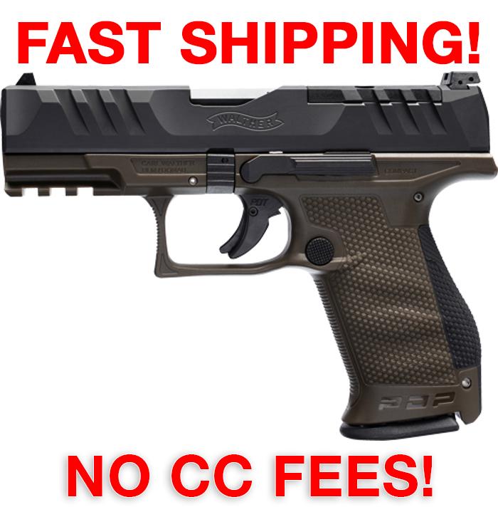 Walther PDP Compact 9mm 4" 15rd Matte Black Pistol 2858428-img-0
