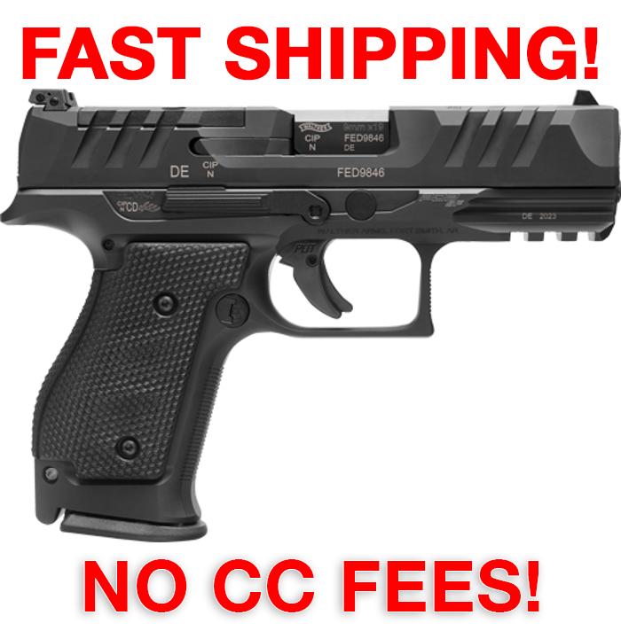 Walther PDP SF Full Size 9mm 4.5in OR 10-Rds Black Steel 2880032-img-0