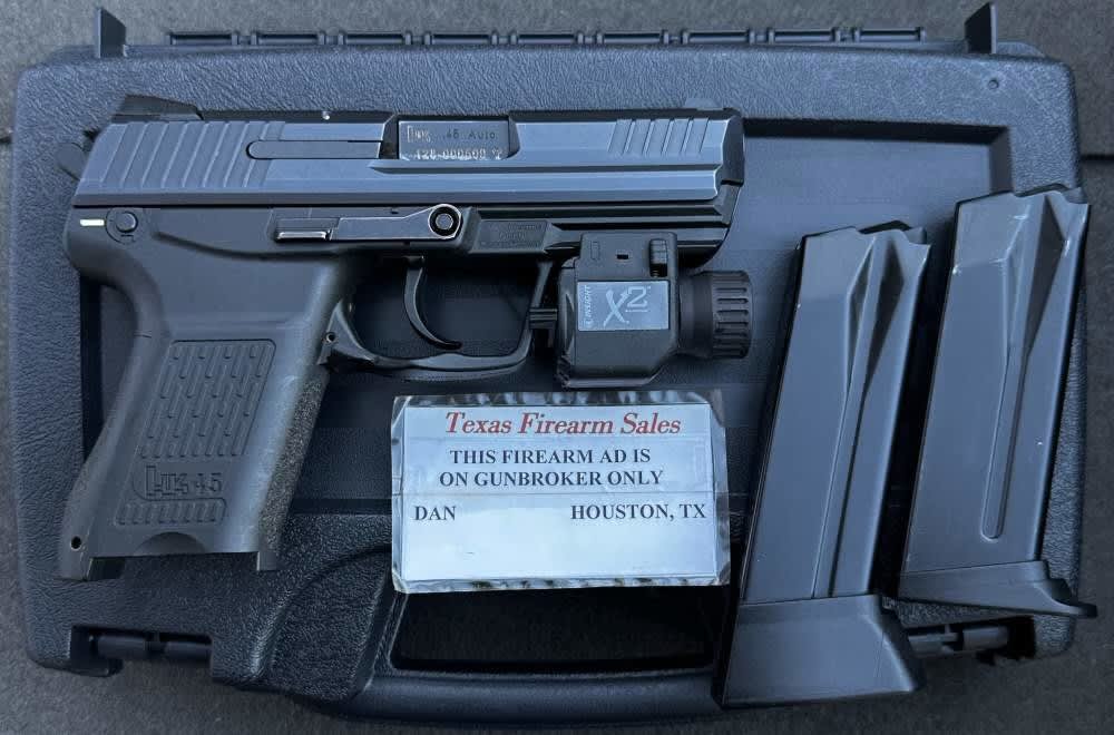 H&K HK45C Compact .45 ACP, V1, Insight X2 Light, Holster, 2007-img-10