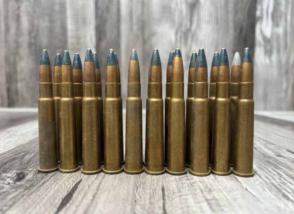 20 Rounds - .303 British Blue Tip Incendiary Ammo - 1943 SR 43-img-0
