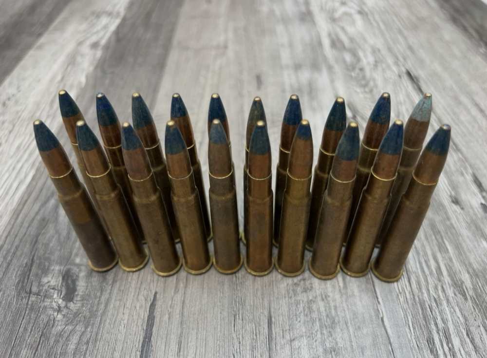 20 Rounds - .303 British Blue Tip Incendiary Ammo - 1943 SR 43-img-3