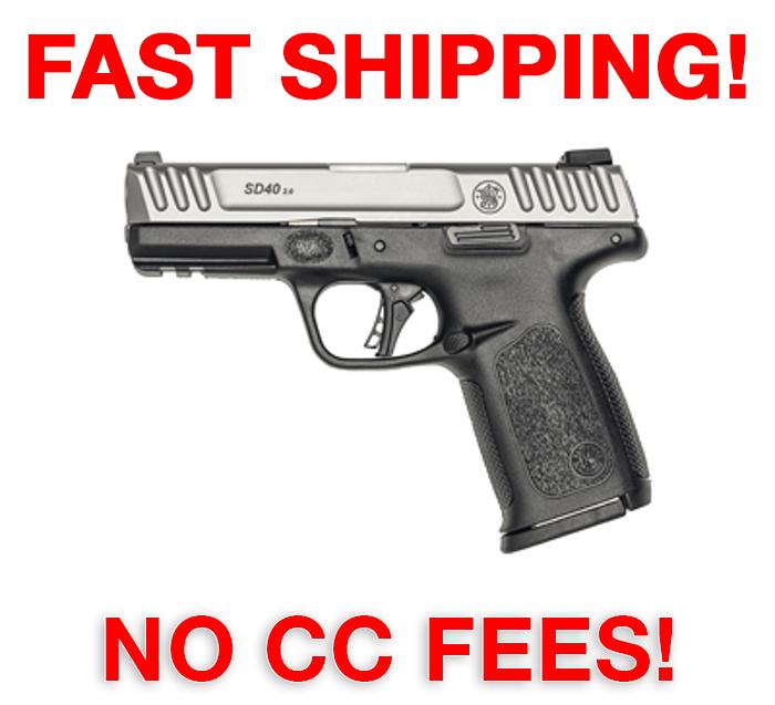 Smith & Wesson SD40 2.0 40 S&W 4" 14+1 Stainless Pistol 13936-img-0