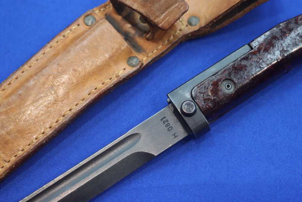 CZECH Model VZ-58 Type 1 1958 Assault Rifle Bayonet & Scabbard RARE VZ58 NR-img-4