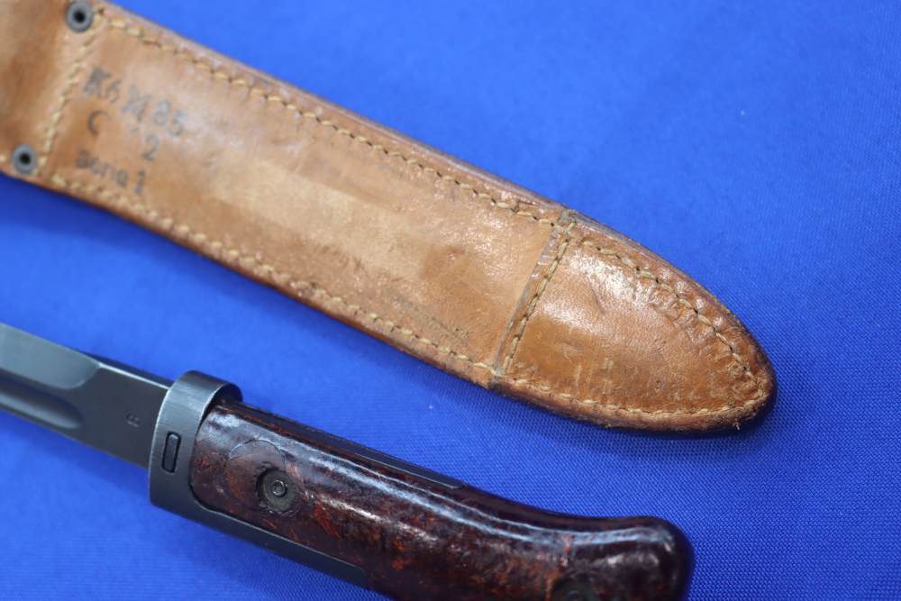 CZECH Model VZ-58 Type 1 1958 Assault Rifle Bayonet & Scabbard RARE VZ58 NR-img-13