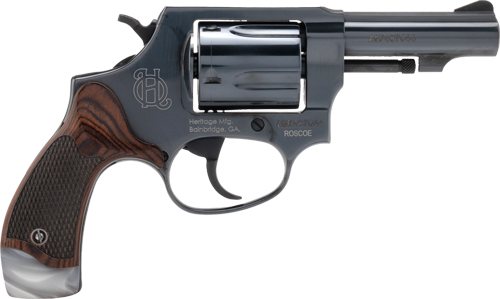 Heritage Roscoe 38 Special 3in Fixed Black Rosewood/Pearl HR38B3RWP-img-1