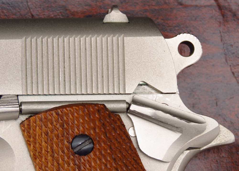 RARE Nickel 70 Series Colt Combat Commander NIB OG LABEL Unfired Since 1980-img-19