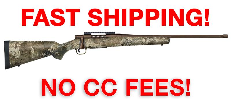 Mossberg 28044 Patriot Predator 243 Win 5+1 22" Brown Cerakote 4.49" Flu-img-0