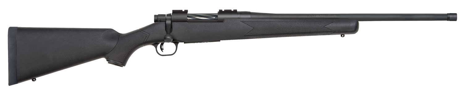 Mossberg 28013 Patriot Full Size 450 Bushmaster 4+1 20" Matte Blued Fluted-img-1