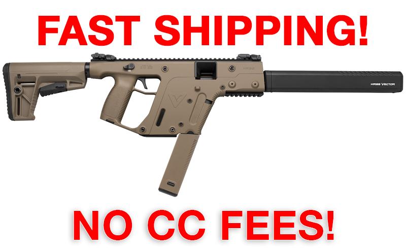 Kriss Usa Kv45Cfd20 Vector Crb G2 45 ACP 30+1 16" Black Nitride Threaded Ba-img-0
