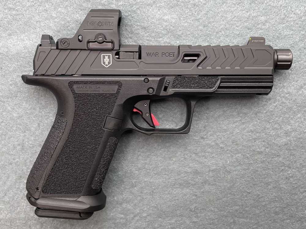 New-Shadow Systems Warrior Poet MR920 9mm w/ Holosun Red Dot $ Super Deal $-img-1