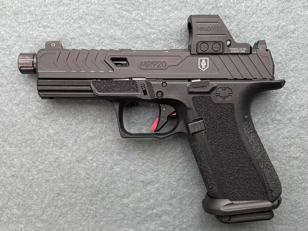 New-Shadow Systems Warrior Poet MR920 9mm w/ Holosun Red Dot $ Super Deal $-img-2