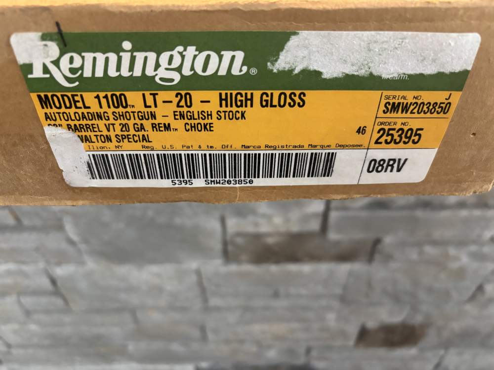 Remington 1100 lt-20 SAM WALTON limited edition 20 gauge semi auto shotgun -img-5
