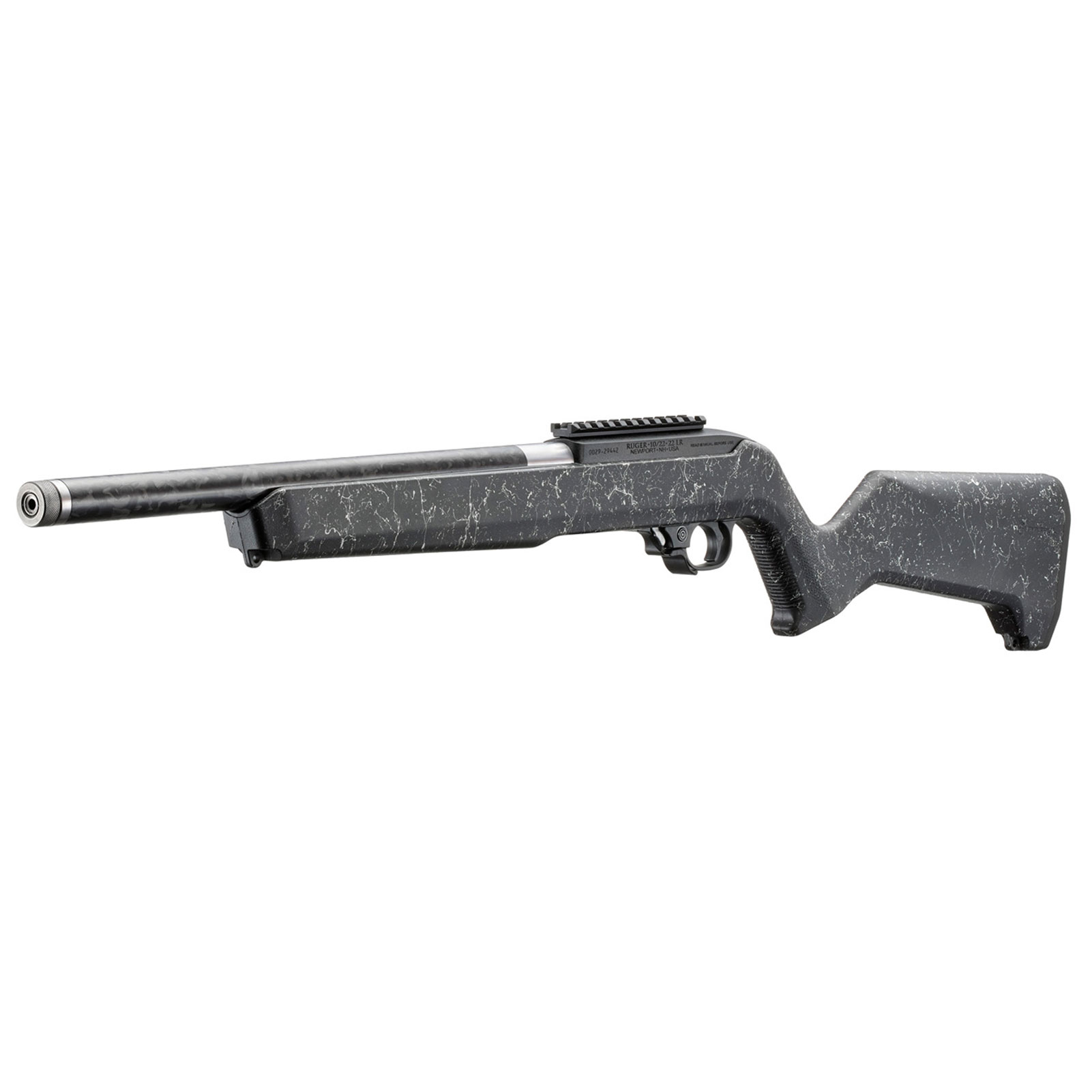 RUGER 10/22 Carbon Fiber .22LR 16.1in Threaded 10rd Semi-Auto Rifle (32014)-img-4