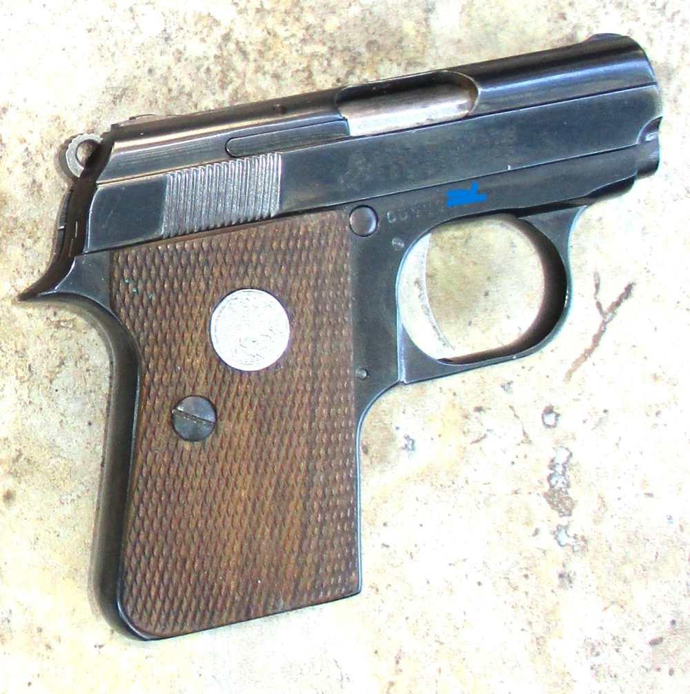 Colt Junoir .25 acp with TWO Magazines - Extra Barrel - Holster & Hard Case-img-15