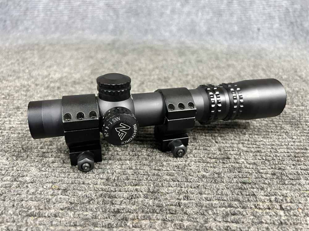 Night force NXS 1-4X24 Scope with Penny Auction No Reserve -img-0