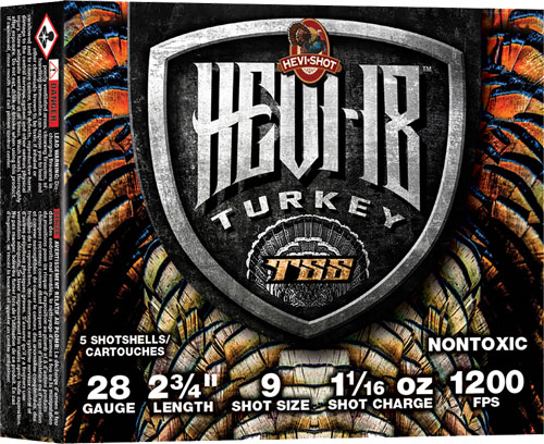 Hevishot Shot Hevi 18 TSS Turkey 28GA 2 3 4in 1 16OZ 9 5rd HS7259-img-1