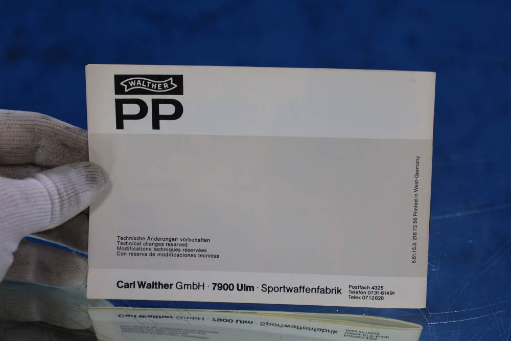 Walther PP 380 ACP Made in Germany C&R Eligible with Box -img-70