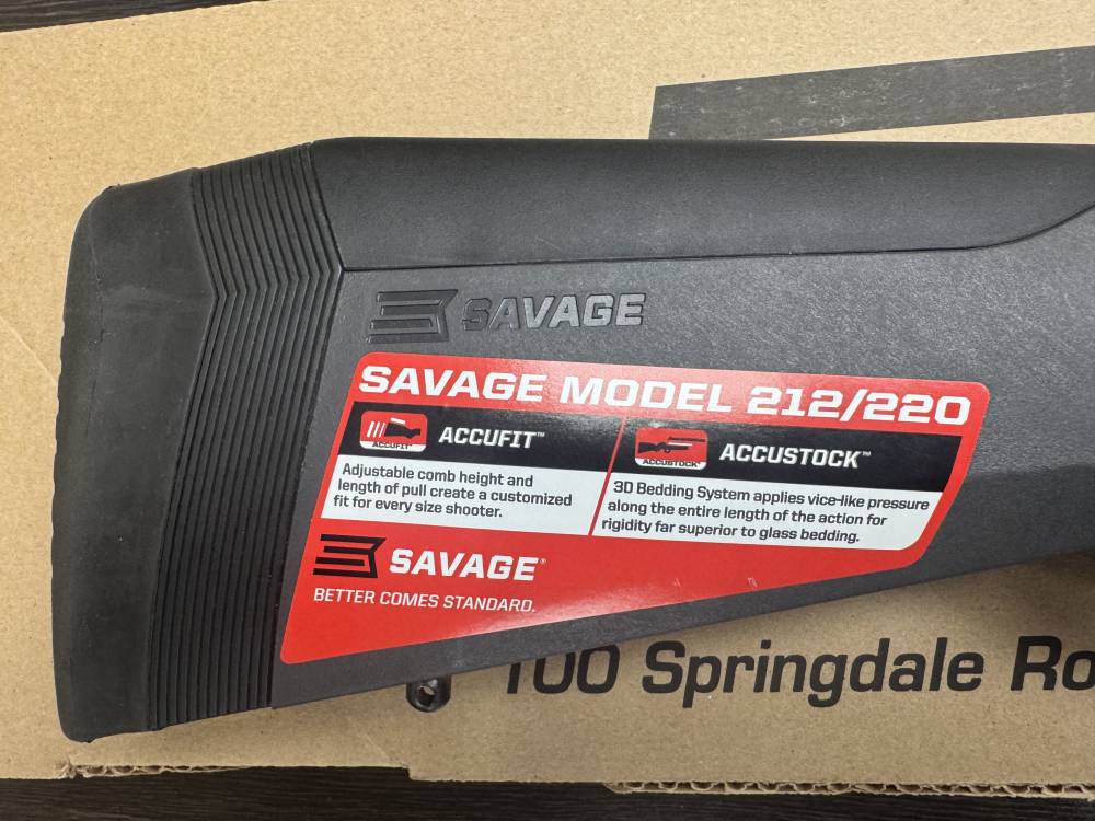 NEW Savage 212 Slug 12Ga 3" 22" Rifled Barrel AccuTrigger .01 NR 57375-img-5