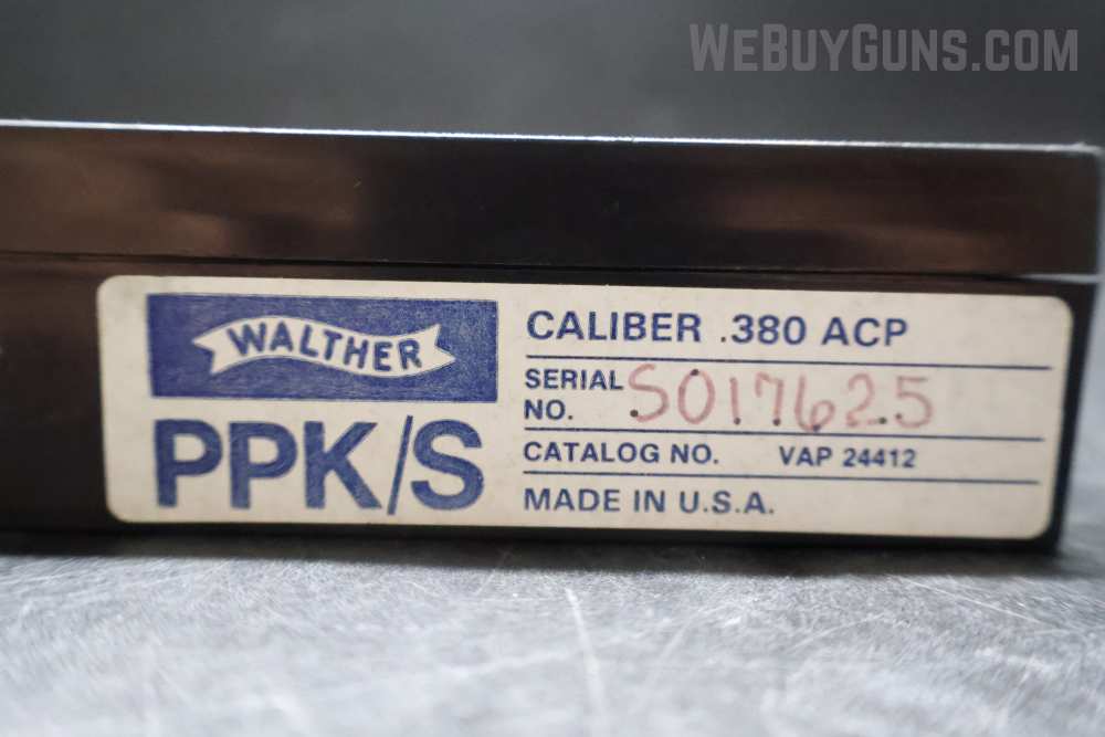 Walther PPK/S Semi-Automatic Pistol .380 ACP-img-19