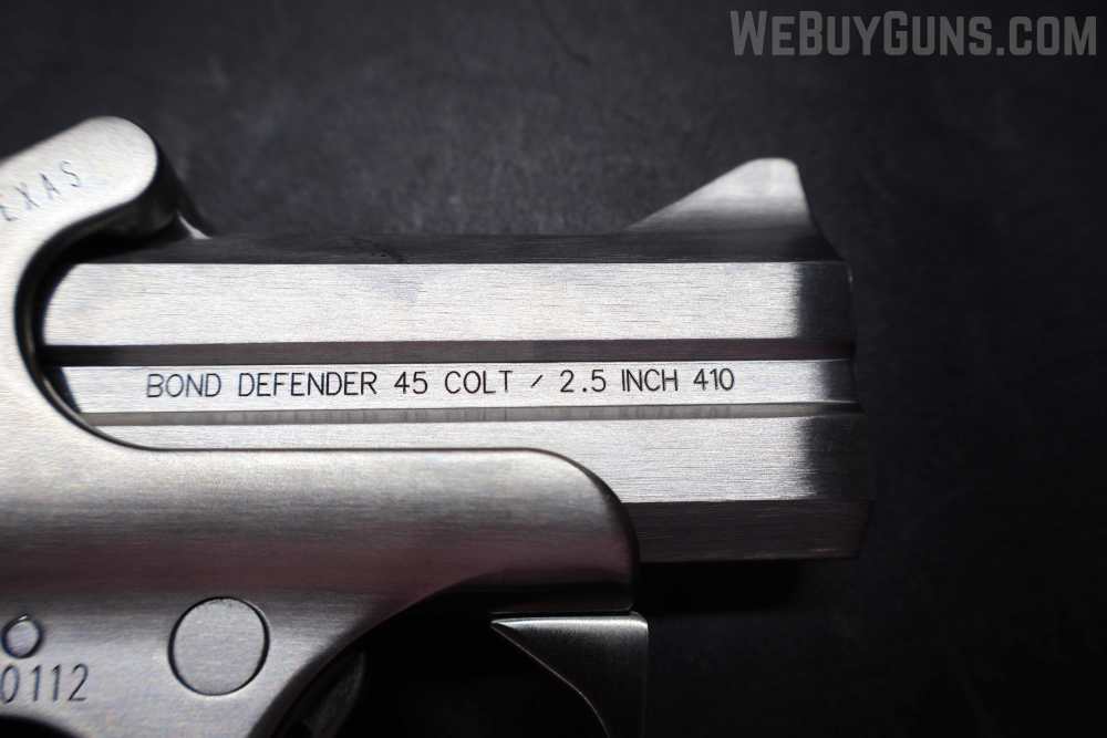 Bond Arms Texas Defender Single Shot Pistol 45 Colt-img-13