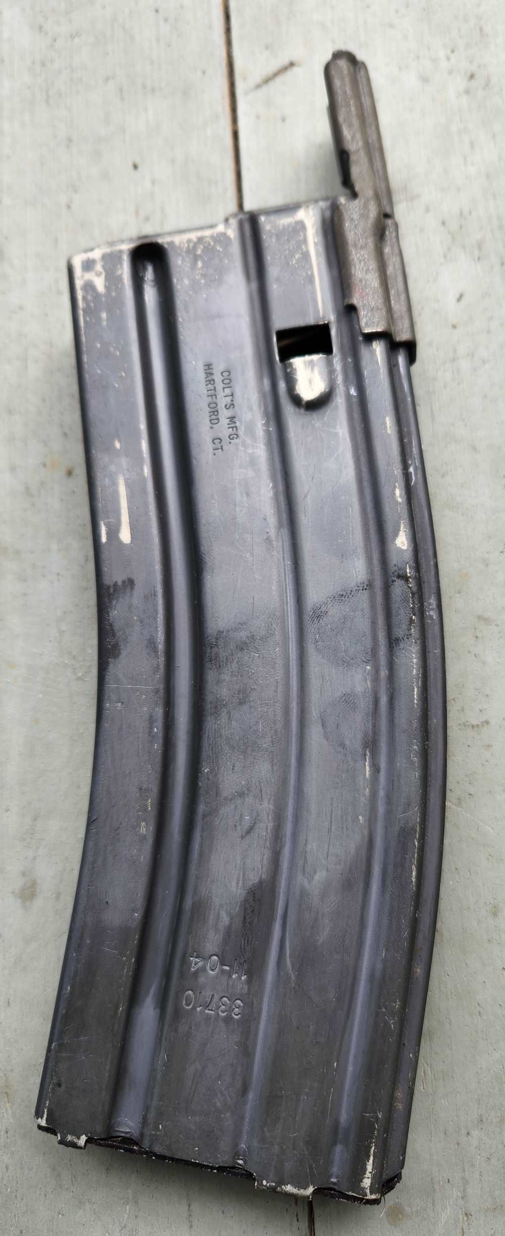Factory OEM Colt AR-15 Magazine 30 rd Restricted LEO w/ Stripper Clip-img-0