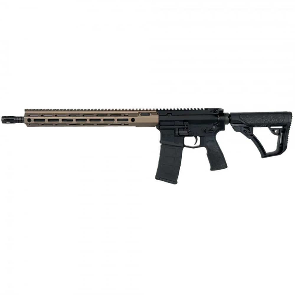 Aero Precision M4E1 Pro Launch Edition-16" Bbl (5.56mm) Black/Kodiak-Used-img-1