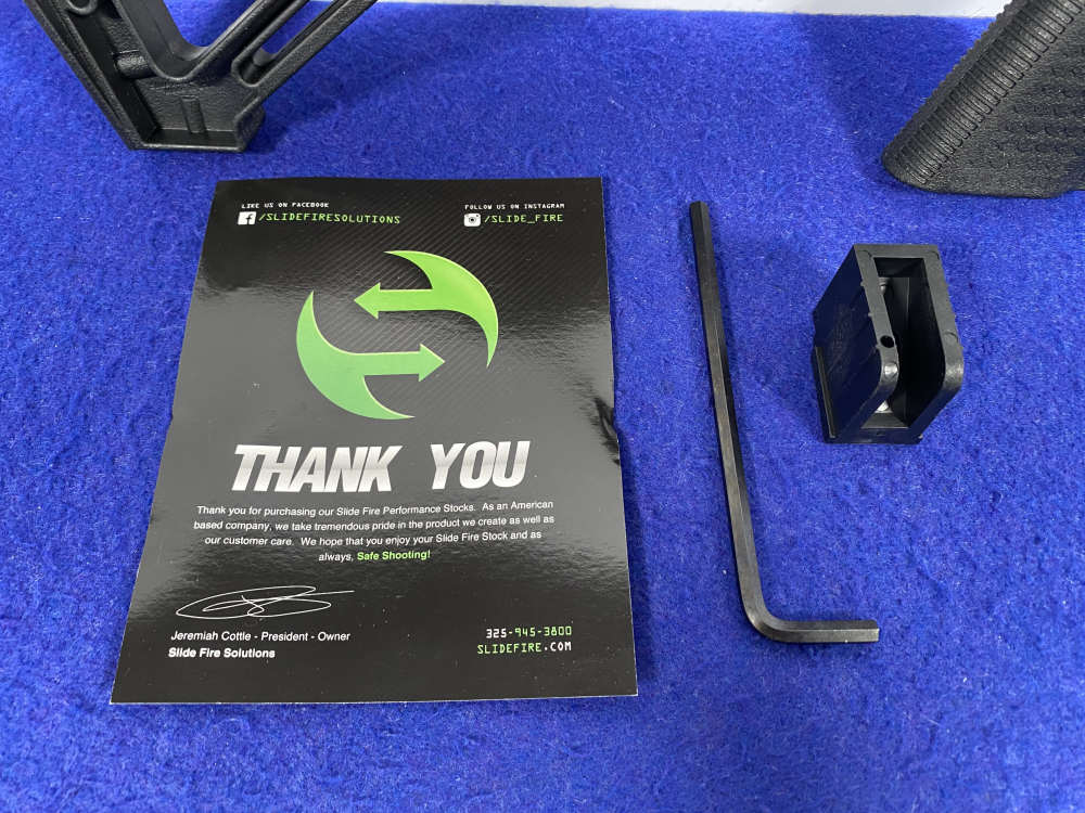 Slide Fire Solutions SSAR15 SBS AR-15 Bump Stock *UNCOMMON CONFIGURATION*-img-3