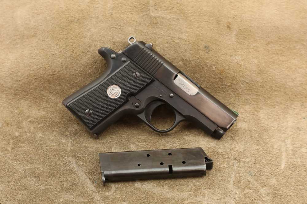 Colt Mustang .380 ACP 2.75" Semi-Automatic Pistol & 2 Mags, MFD 1987-img-3