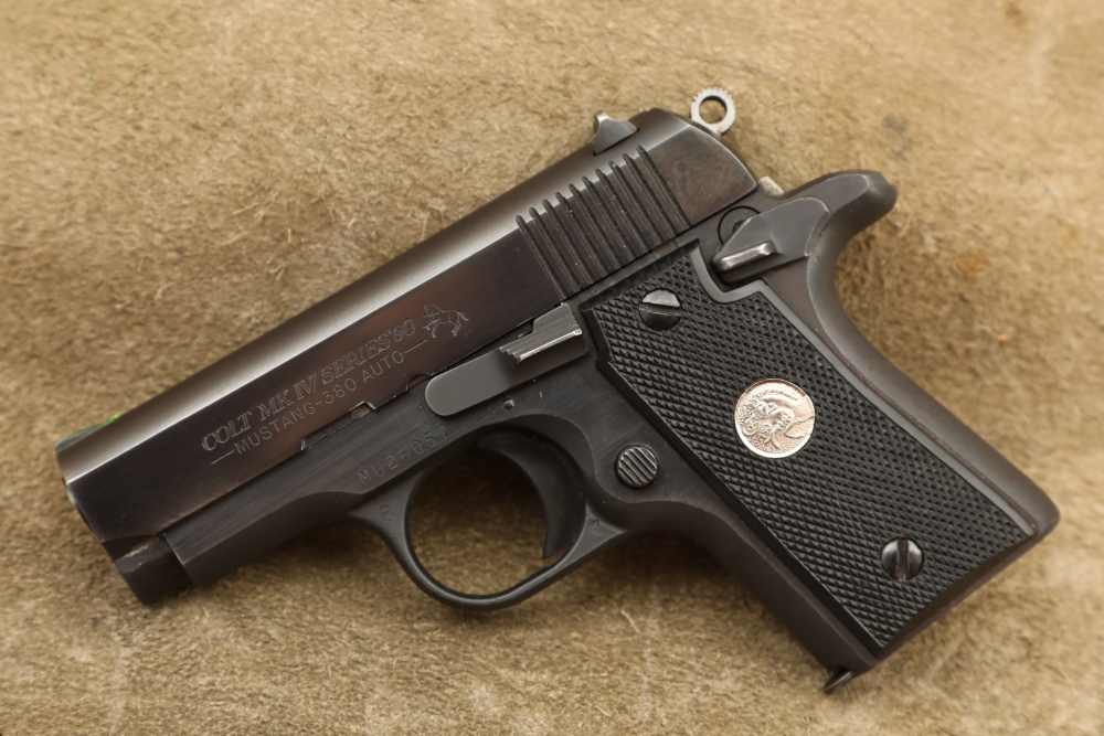 Colt Mustang .380 ACP 2.75" Semi-Automatic Pistol & 2 Mags, MFD 1987-img-5