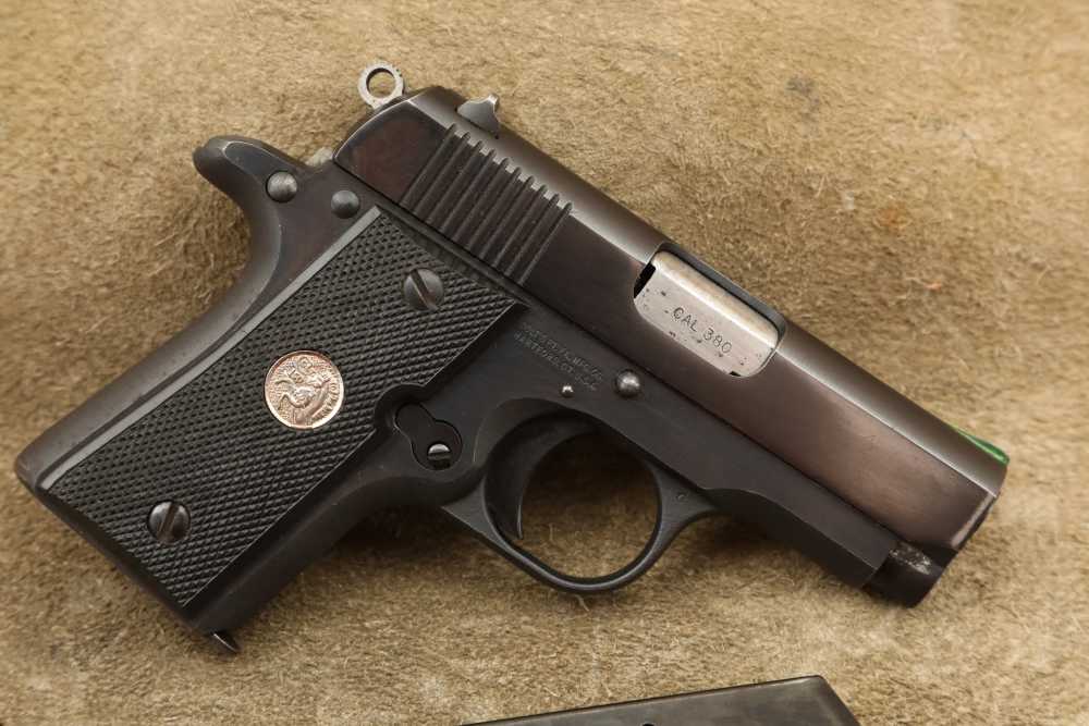 Colt Mustang .380 ACP 2.75" Semi-Automatic Pistol & 2 Mags, MFD 1987-img-4