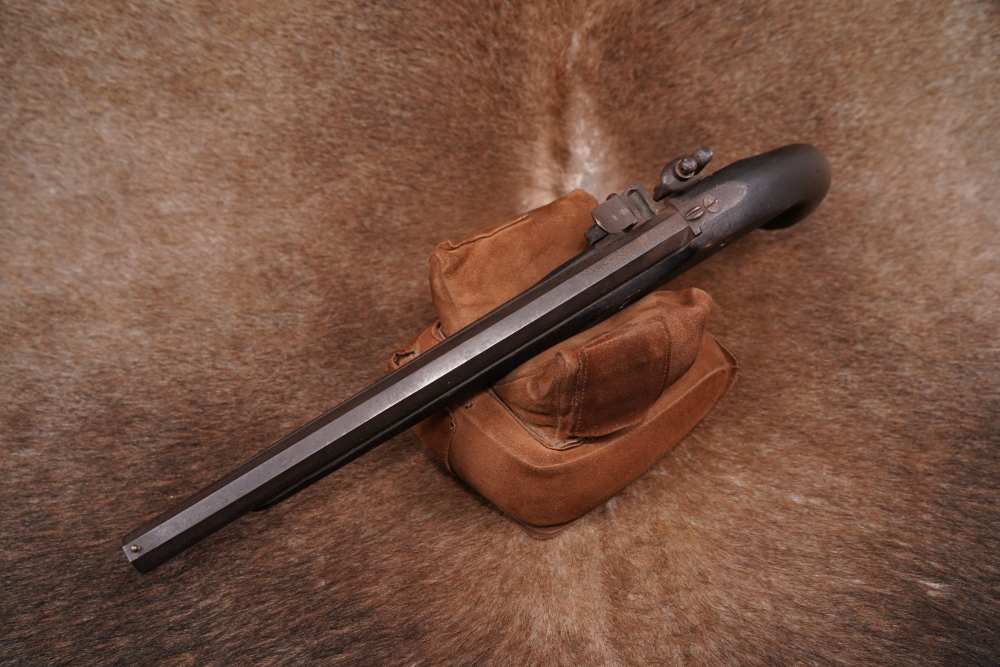 Contemporary Flintlock Pistol .52 Cal 11.5” Black Powder Handgun Antique-img-5
