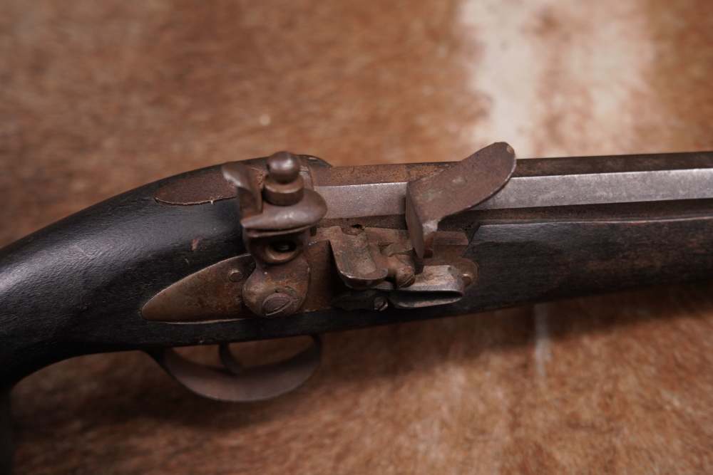 Contemporary Flintlock Pistol .52 Cal 11.5” Black Powder Handgun Antique-img-8
