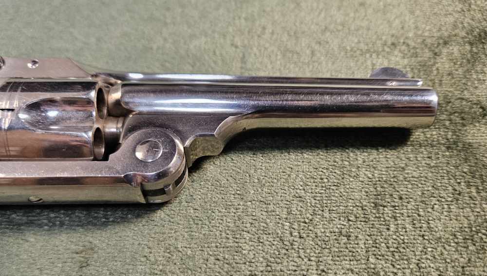 Smith & Wesson Model 1 1/2 Third Model .32 S&W 3.5" SA Revolver Antique-img-11