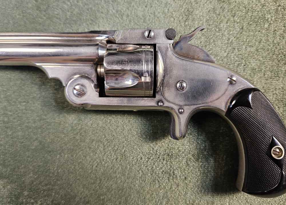 Smith & Wesson Model 1 1/2 Third Model .32 S&W 3.5" SA Revolver Antique-img-4