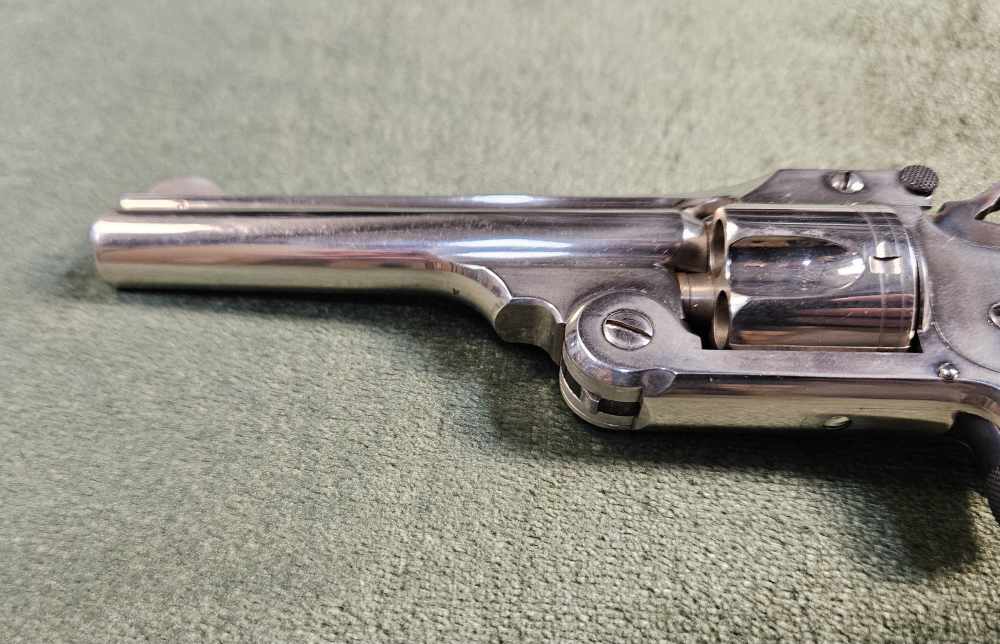 Smith & Wesson Model 1 1/2 Third Model .32 S&W 3.5" SA Revolver Antique-img-7