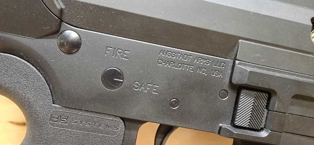 Angstadt Arms UDP-9 Pistol 9mm Luger 15rd Magazine 6in. Barrel Black-img-7