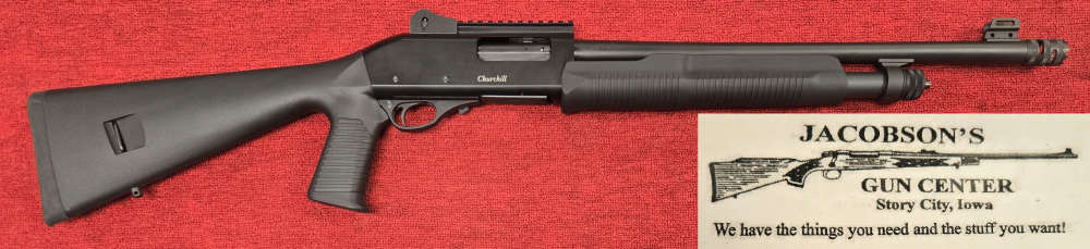 Akkar 612 12ga 3" 18.5" 4rd 2607LM51589SU-img-0
