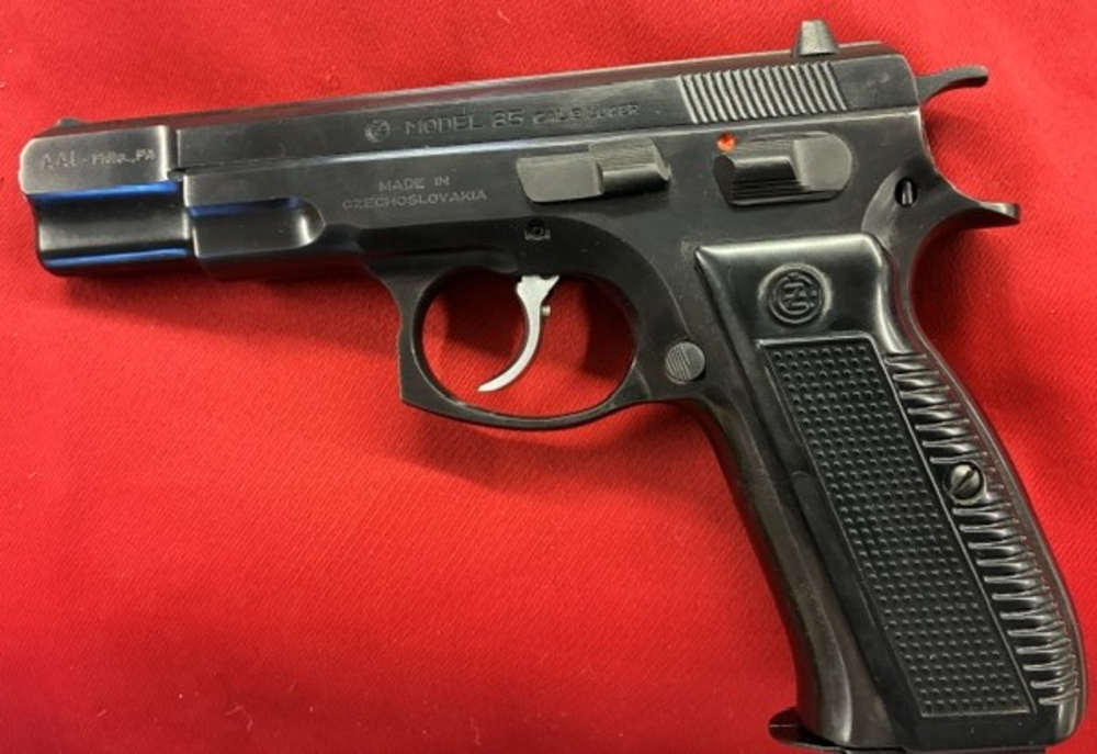 EARLY CZ-85 Pre B Ambidextrous 9mm Pistol w/2 Mags Box Papers & Test Target-img-7