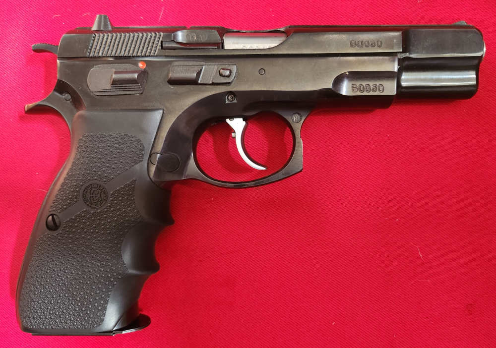 EARLY CZ-85 Pre B Ambidextrous 9mm Pistol w/2 Mags Box Papers & Test Target-img-2