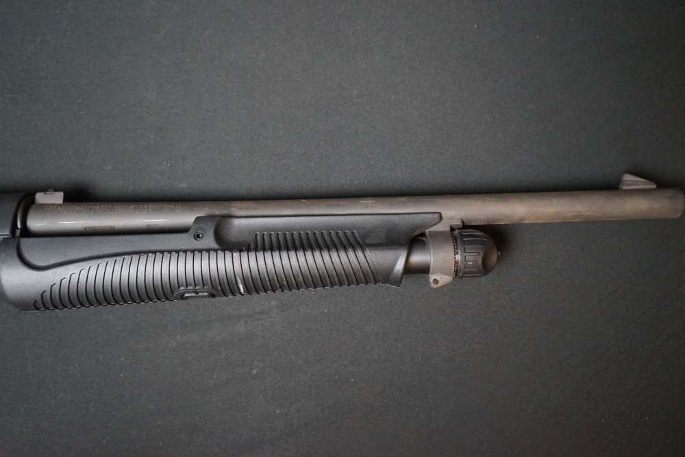 Benelli Nova, 12 GA, Black, 19" Barrel, Pump Action-img-3