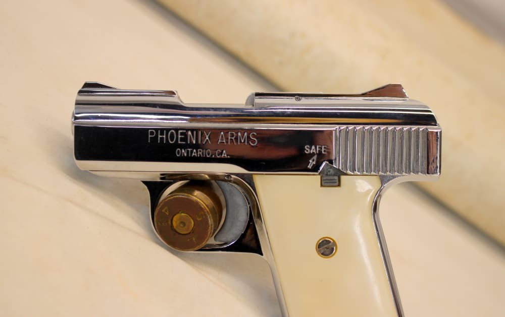 Phoenix Arms RAVEN semi-auto pistol .25acp SUPER CLEAN EXAMPLE! -img-9