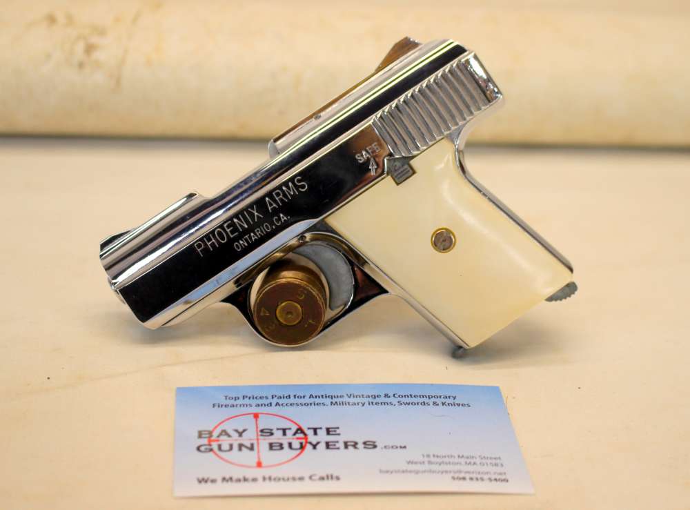 Phoenix Arms RAVEN semi-auto pistol .25acp SUPER CLEAN EXAMPLE! -img-7