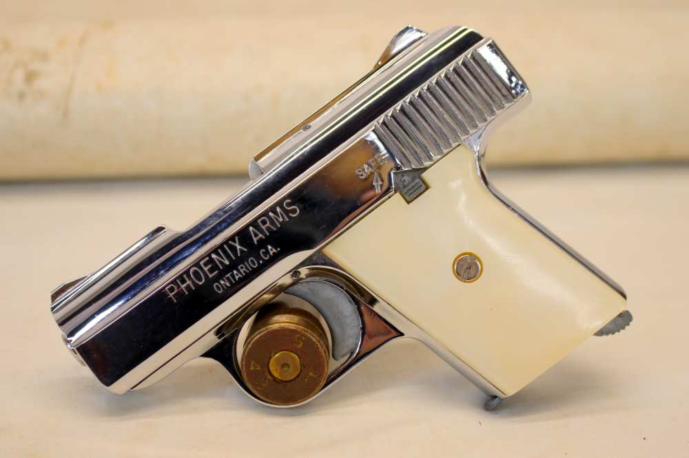 Phoenix Arms RAVEN semi-auto pistol .25acp SUPER CLEAN EXAMPLE! -img-6